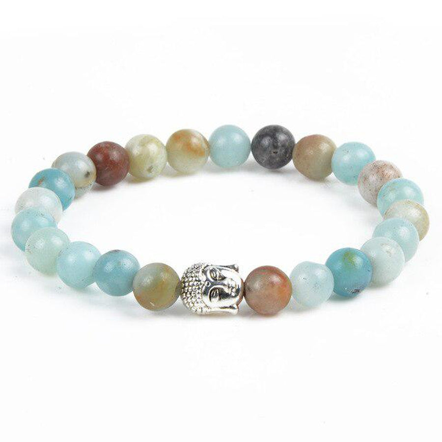 Bracelet bouddha en pierres