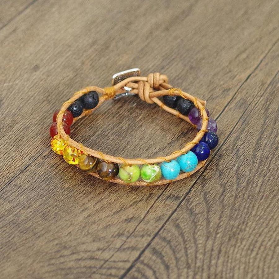 Bracelet «énergie positive» des 7 chakras