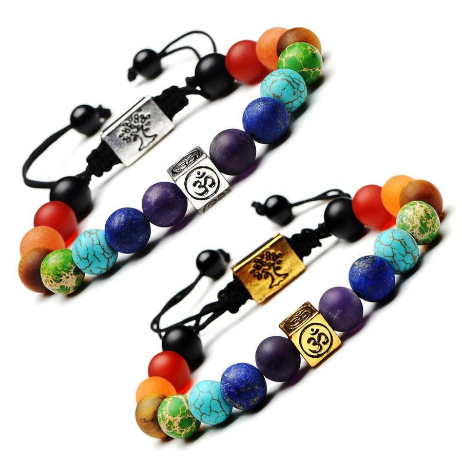 Bracelet «énergie positive» des 7 Chakras