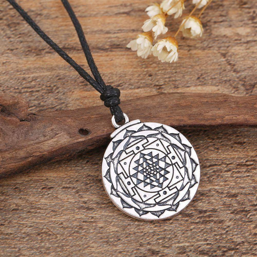 Pendentif fleur de vie protection Sri Yantra- RFV