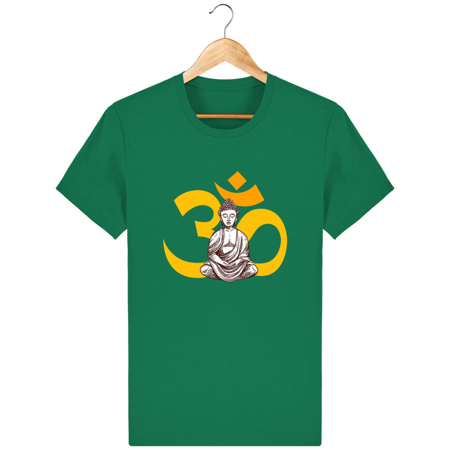 T-shirt en coton bio « Bouddha Aum» pour homme