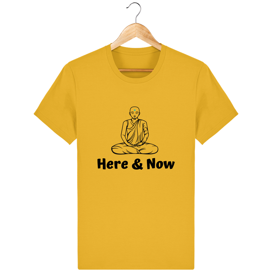 T-shirt en coton bio « Here & Now » pour homme