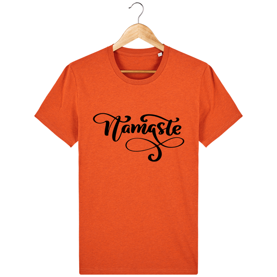 T-shirt en coton bio « Namaste 2 » pour homme