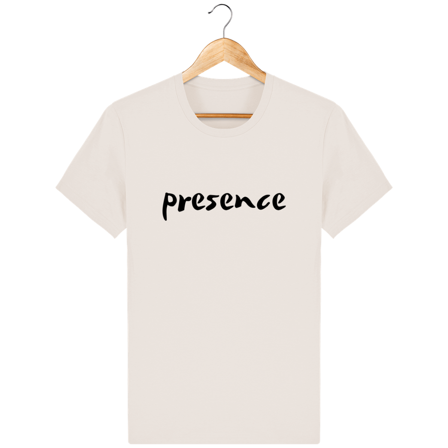 T-shirt en coton bio «Presence» pour homme