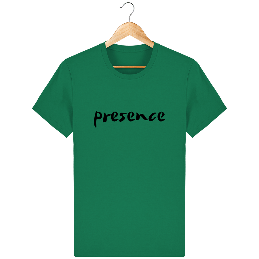 T-shirt en coton bio «Presence» pour homme