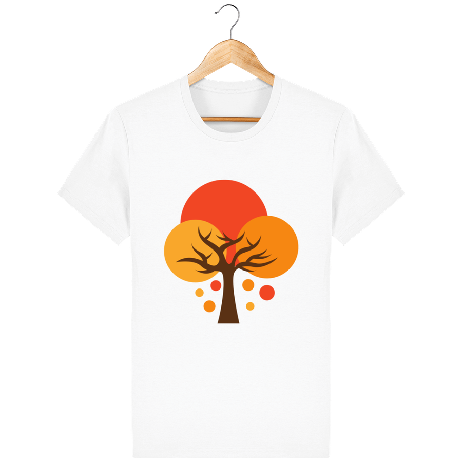 T-shirt en coton bio «Tree of Life» pour homme, à col rond