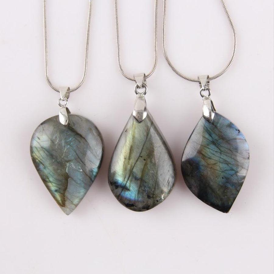 Pendentif en labradorite